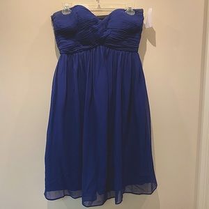 Navy Blue Bridesmaids Dress